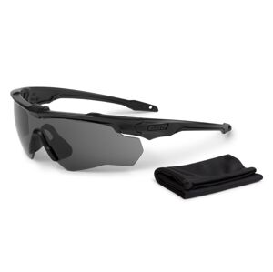 Ochranné okuliare Crossblade™ One ESS® – Dymovo sivé, Čierna (Farba: Čierna, Šošovky: Dymovo sivé)