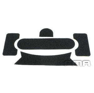 Velcro FOR Stick na helmu PJ FMA® – Čierna (Farba: Čierna)