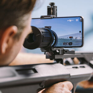 Virtuálna mobilná strelnica Mk2 Metal Virtual Shot® (Farba: Čierna)