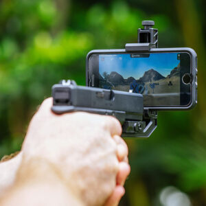 Virtuálna mobilná strelnica Mk2 Plastic Virtual Shot® (Farba: Čierna)