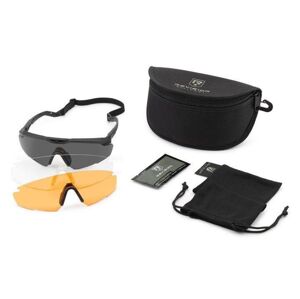 Okuliare Sawfly R3 Shooters 'Kit Revision®, 3 sklá (Farba: Čierna, Veľkosť: Large)