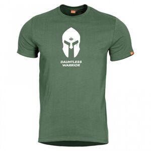 Pánske tričko Spartan helmet Pentagon® – Olive Green  (Farba: Olive Green , Veľkosť: XL)
