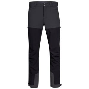 Softshellové kalhoty Bekkely Hybrid Bergans® – Black / Solid Charcoal (Farba: Black / Solid Charcoal, Veľkosť: L)