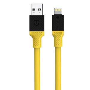 Kábel Fat Man Cable Tactical®, USB-A/Lightning – Žltá (Farba: Žltá)