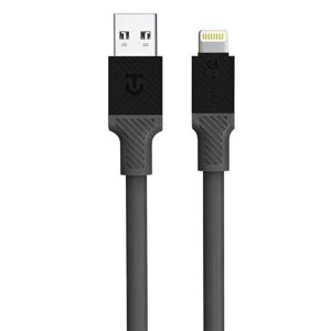 Kábel Fat Man Cable Tactical®, USB-A/Lightning – Sivá (Farba: Sivá)
