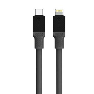 Kábel Fat Man Cable Tactical®, USB-C/Lightning – Sivá (Farba: Sivá)