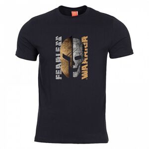 Pánske tričko Fearless Warrior Pentagon® – Čierna (Farba: Čierna, Veľkosť: 3XL)