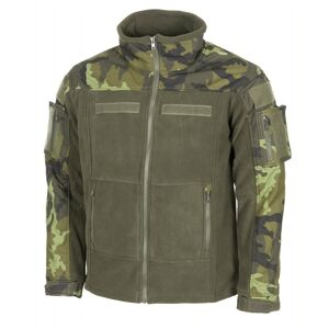 Fleecová bunda Combat MFH® (Farba: Vzor 95 woodland, Veľkosť: XL)