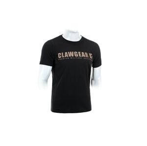 Tričko CG Logo Clawgear® – Čierna (Farba: Čierna, Veľkosť: L)